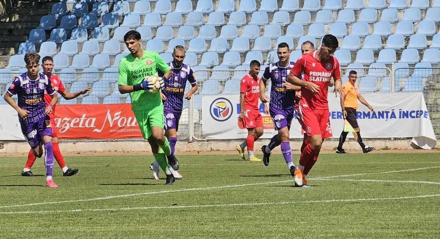 VIDEO  FC Arges – CSM Slatina 1-1. Piteştenii au smuls egalul cu