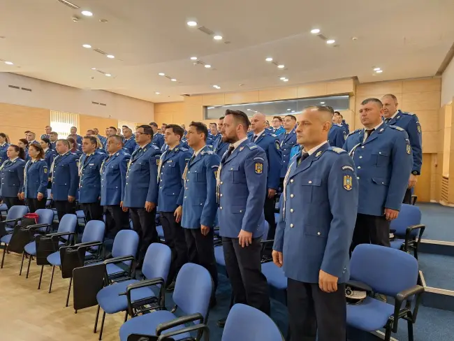 Foto FOTO. Jandarmii olteni au marcat 174 de ani de la înfiinţarea Jandarmeriei Române