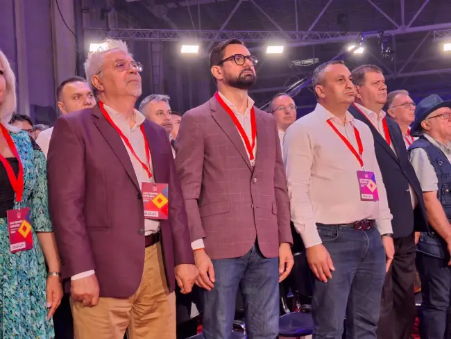 Foto Congresul PSD la Romexpo: 119 delegați din Olt susțin noua conducere și candidatul prezidențial