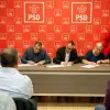 Foto Marcel Ciolacu, susținut de PSD Olt pentru președinția României: Strângere de semnături în Slatina și Caracal