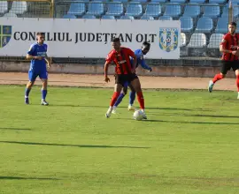 Foto VIDEO. CSM Slatina, goluri spectaculoase în meciul cu CSM Resiţa, câştigat cu 4-0