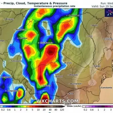 Foto Ciclonul Ashley va lovi şi județul Olt. Autoritățile locale se declară pregătite 