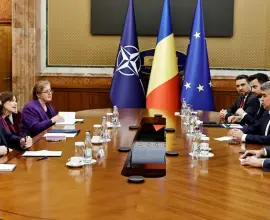 Foto Marcel Ciolacu, discuţie cu ambasadoarea SUA despre ridicarea vizelor pentru români. Evaluarea experților, în noiembrie