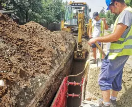 Foto Trafic restricţionat pentru mai multe zile, pe o stradă din Piatra-Olt