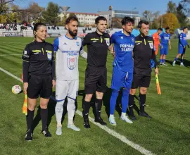 Foto CSM Slatina pierde din penalty deplasarea de la Focşani. Oprescu: „Astăzi, nu a fost nicio diferenţă între noi şi o echipă care este la retrogradare