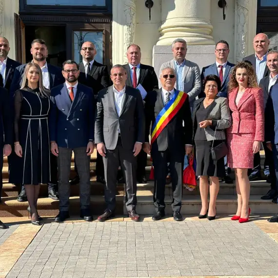 Foto Primarul Caracalului, Ion Doldurea, a preluat oficial al doilea mandat