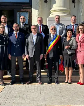 Foto Primarul Caracalului, Ion Doldurea, a preluat oficial al doilea mandat