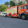 Foto Incendiu într-un bloc din Slatina. Zece persoane evacuate. VIDEO