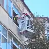 Imagine Incendiul de la blocul de pe strada Tunari din Slatina, pus intenţionat