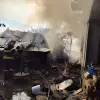 Imagine Locuință prăbușită în urma unui incendiu, la Morunglav (VIDEO)