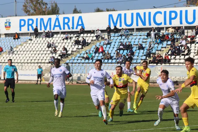 Foto CSM Slatina, remiză cu FC Bihor Oradea. Oprescu: „Ne-am creat ocazii, am avut şi bară, singura amărăciune este că nu am avut luciditate la finalizare”