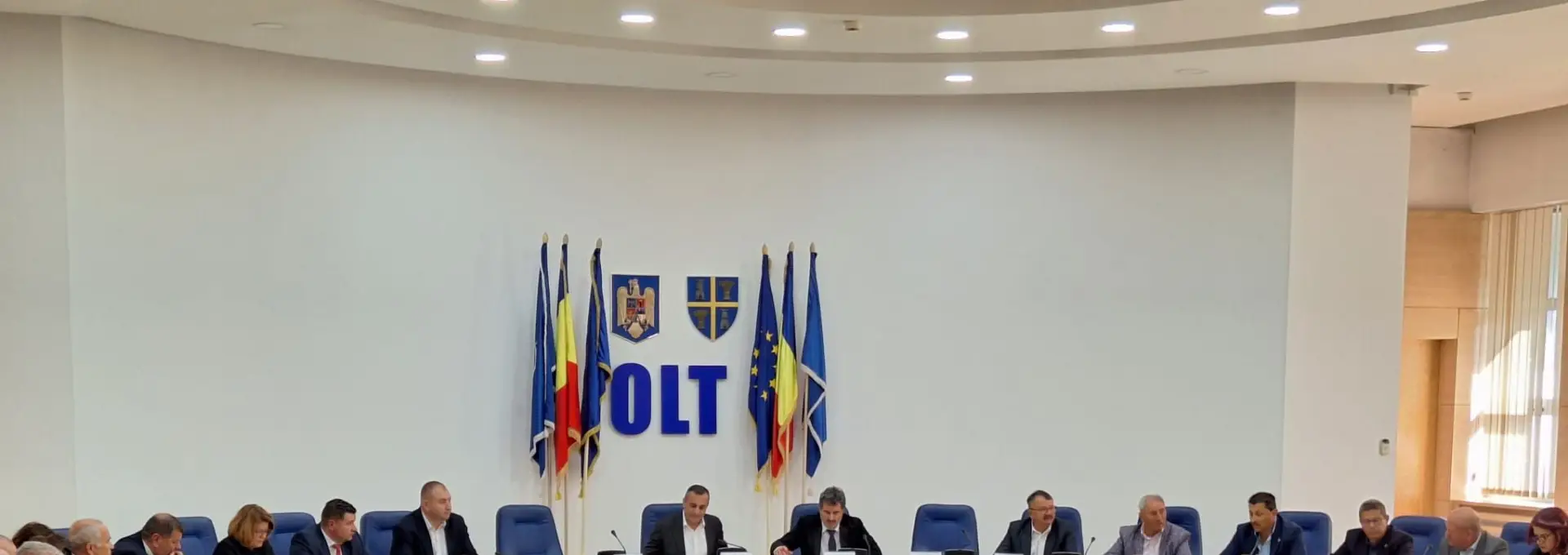 Foto Consilierii județeni din Olt au stabilit componenţa noilor comisii pentru principalele domenii