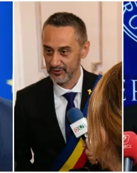 Foto Primarul Slatinei vrea alianţă cu partidul extremist condus de un rusofil. Ce declară preşedintele PNL Nicolae Ciucă despre George Simion