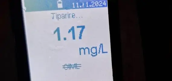 Foto Şofer din Tătuleşti, depistat la volan cu 1,17 mg/l alcool pur în aerul expirat