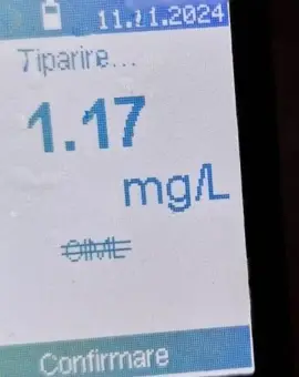 Foto Şofer din Tătuleşti, depistat la volan cu 1,17 mg/l alcool pur în aerul expirat