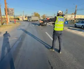 Foto Un minor a fost prins la volan pe strada Panselelor, din Slatina