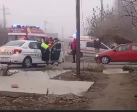 Foto Accident în Brebeni, provocat de o şoferiţă