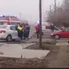 Foto Accident în Brebeni, provocat de o şoferiţă