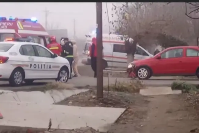 Foto Accident în Brebeni, provocat de o şoferiţă