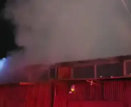 Foto Incendiu izbucnit la o hală din Slatina (VIDEO)