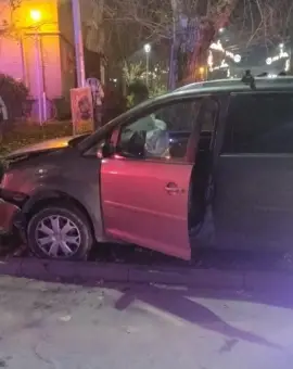 Foto FOTO. Accident în Slatina, în zona McDonald's. Trei persoane rănite