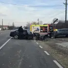 Foto Două persoane la spital, în urma unui accident produs la Strejeşti