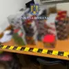 Foto Sute de kilograme de petarde, confiscate de poliţişti în Slatina