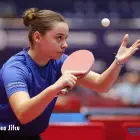 Foto Andreea Jifcu, debut internațional  pentru România, în acest an, la WTT Youth Contender Linz 2025