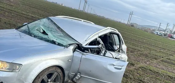 Foto GRAV accident la Stoicăneşti. Două persoane au murit (FOTO)