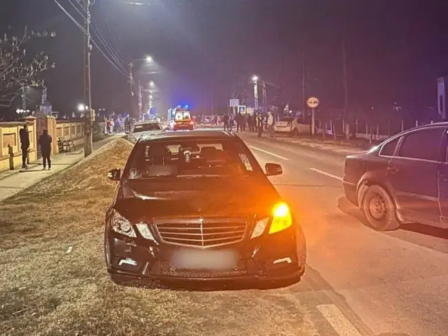 Foto Accident în Orlea. O femeie şi-a pierdut viaţa