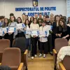 Foto Câştigătorii Concursului de Creație Virtuală „Vocea ta e soluția” - faza județeană, premiaţi de IPJ Olt