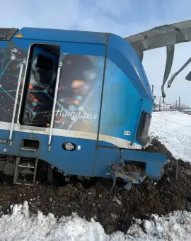 Foto Anchetă după accidentul feroviar de la Mihăeşti