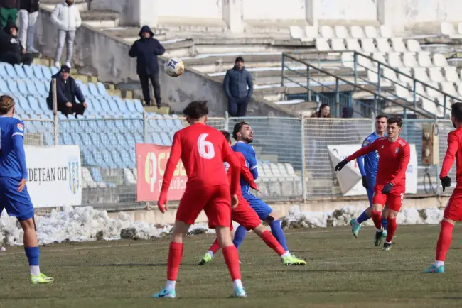 Foto FOTO. CSM Slatina, remiză albă pe teren propriu cu Chindia Târgovişte