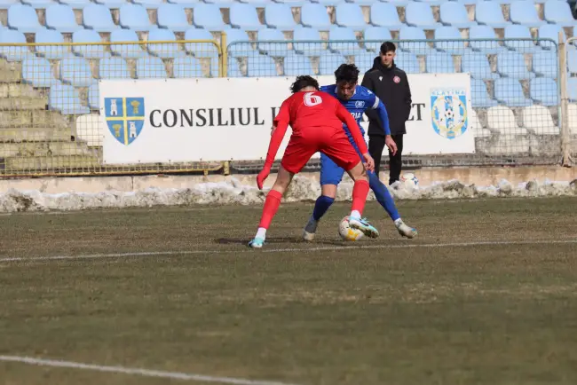 Foto FOTO. CSM Slatina, remiză albă pe teren propriu cu Chindia Târgovişte