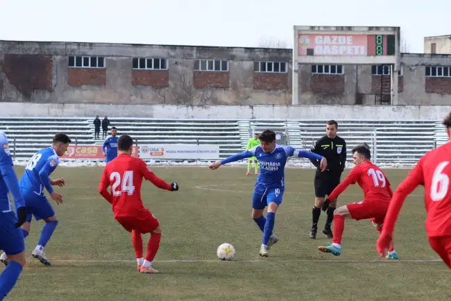 Foto FOTO. CSM Slatina, remiză albă pe teren propriu cu Chindia Târgovişte