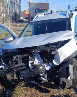 Foto Accident pe DN 65, Slatina-Piteşti, la Albota