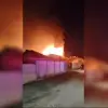 Imagine VIDEO. Incendiu, noaptea trecută, într-o gospodărie din Cezieni