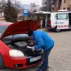 Foto Control RAR în Olt: Aproape 50% dintre vehicule prezentau deficiențe, iar peste 5% riscau accidente