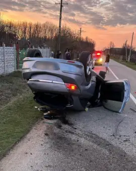 Foto Accident mortal în Făgeţelu. Un tânăr de 17 ani şi-a pierdut viaţa